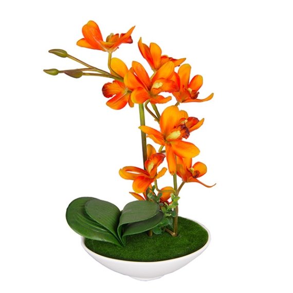Орхидеи в вазе 39х20 см