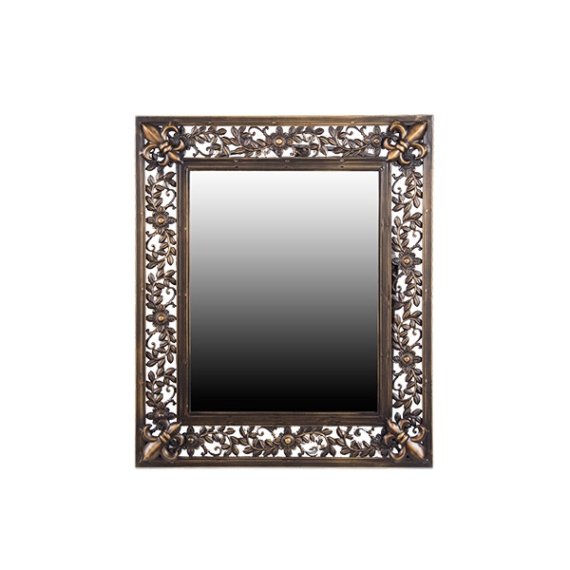 Зеркало настенное металлическое 67х57х2,5 см