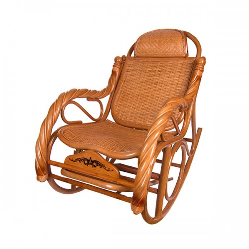 Кресло-качалка из ротанга 120х100х68 см
