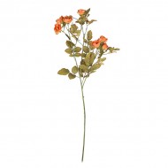 Искусственная Роза кустовая оранжевая 95 см