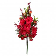 Букет искусственных цветов Пламя 150х70х50 см