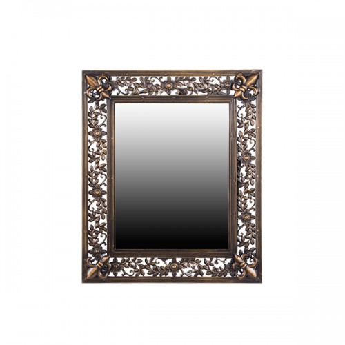 Зеркало настенное металлическое 67х57х2,5 см