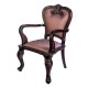 Кресло "Классик" с мягкой спинкой и подлокотниками 95х52х52 см