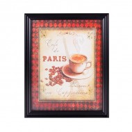 Панно настенное Кофе Париж 39х31,5 см