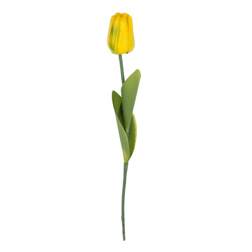 Цветы искусственный Тюльпан жёлтый