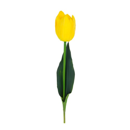 Цветок искусственный Тюльпан жёлтый 45 см