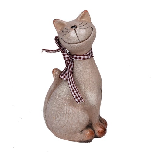 Статуэтка Кот с шарфиком 15х8х5,5 см