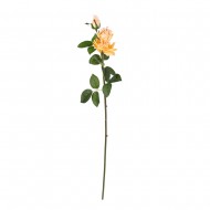 Цветок искусственный ветка розы  82 см