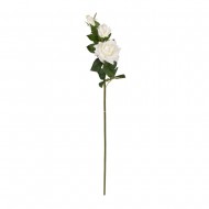 Цветок искусственный ветка розы 82 см