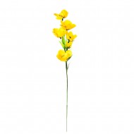 Искусственная ветка с желтыми цветами 42 см
