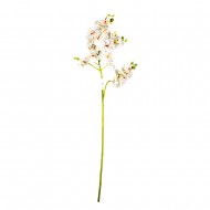 Цветок искусственный Орхидея белая 72 см