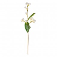 Цветок искусственный Плюмерия  Белая 100 см