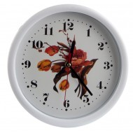 Часы настенные Цветы 22х22 см
