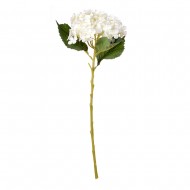 Цветок искусственный Гортензия белая 50 см