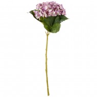 Цветок искусственный Гортензия сиреневая 50 см