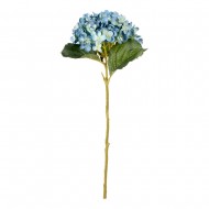 Цветок искусственный Гортензия голубая 50 см