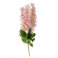 Цветок искусственный Глициния розовая букет 38 см