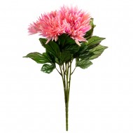 Букет из искусственных розовых Хризантем 50 см