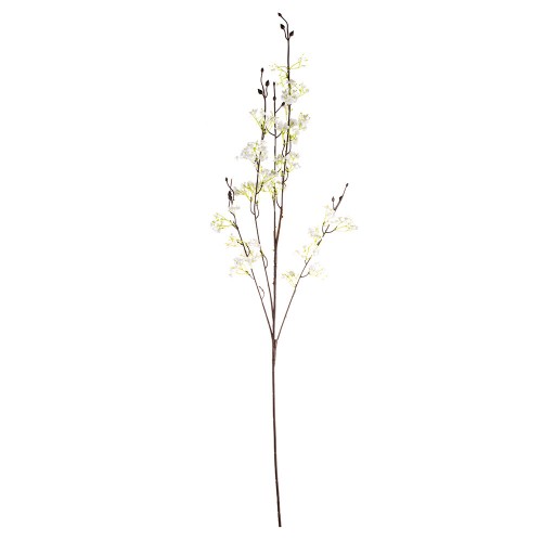 Искусственная Ветка цветущая белая 94 см
