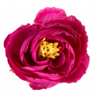 Искусственная головка Розы  «Бордовая» 5 см