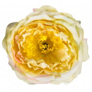 Искусственная головка Розы «Цвета шампань» 9 см
