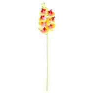Цветок искусственный желтая Орхидея 30-77 см