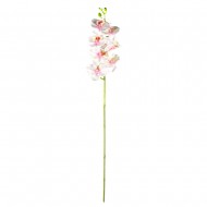 Цветок искусственный бело-розовая  Орхидея 30-77 см