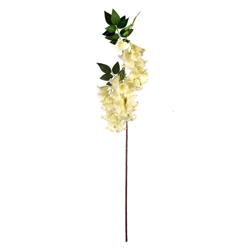 Цветок искусственный  Павловния белый 88 см