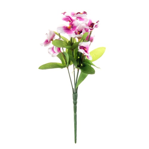 Букет из искусственных светло пурпурных Орхидей 26 см