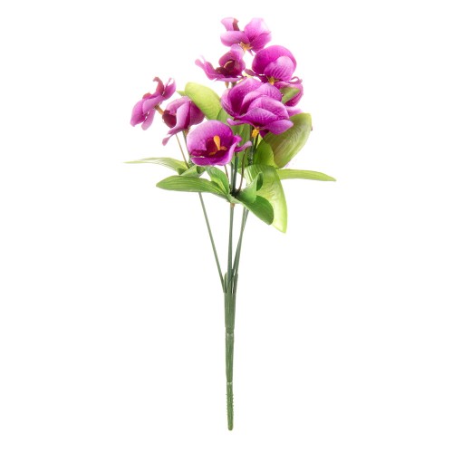 Букет из искусственных пурпурных Орхидей 26 см