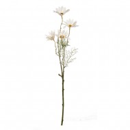 Цветок искусственный белая Ромашка 52 см