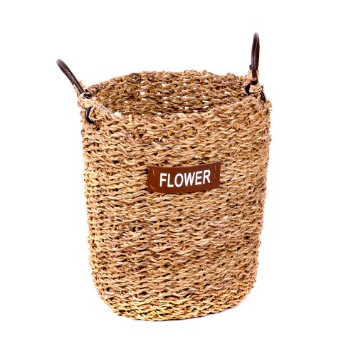 Корзина плетеная Flower 17х14,5х20 см