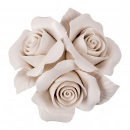 Цветок декоративный  керамический 7х7х3 см