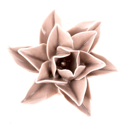 Цветок декоративный  керамический  7х7х3 см