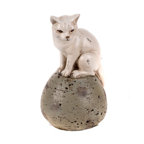 Статуэтка Кошка на шаре 9,5х9х15,5 см
