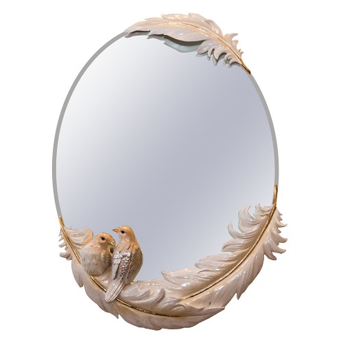 Зеркало настенное с птицами 67х49,5х9,5 см