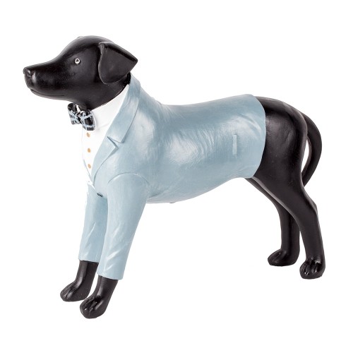 Статуэтка Собака Такса в пиджаке 36х28 см