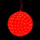 Интерьерное украшение Шар (150 ламп Свет красный)