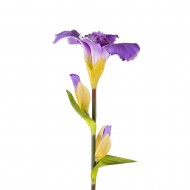 Цветы искусственные сиреневые Ирисы 100 см