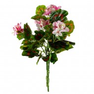 Букет из искусственных цветов Бегонии розовые 35 см