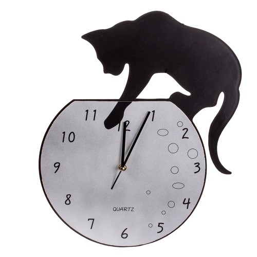 Часы настенные Кошка 43х36 см