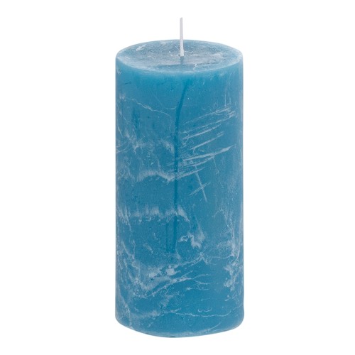 Свеча ароматизированная синия 7х15 см
