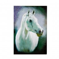 Панно настенное Белый конь 60х90 см