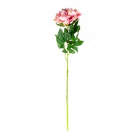 Цветок искусственный Пион розовый 75 см
