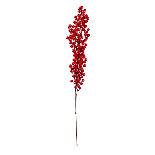 Ветка с ягодами искусственная 73 см