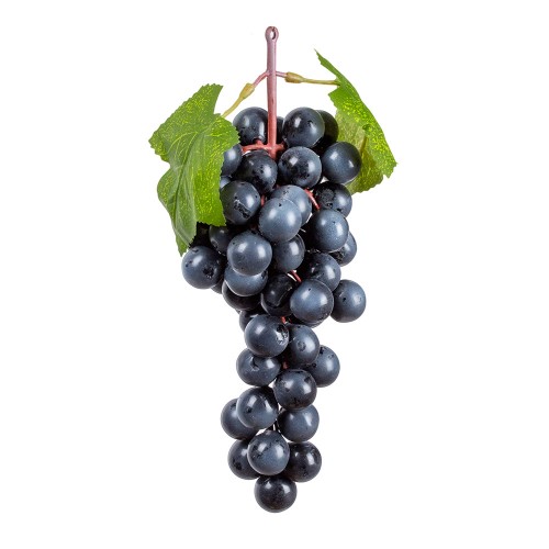 Искусственный черный Виноград 23 см
