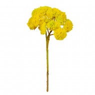 Цветы искусственные  (желтого цвета) 20 см