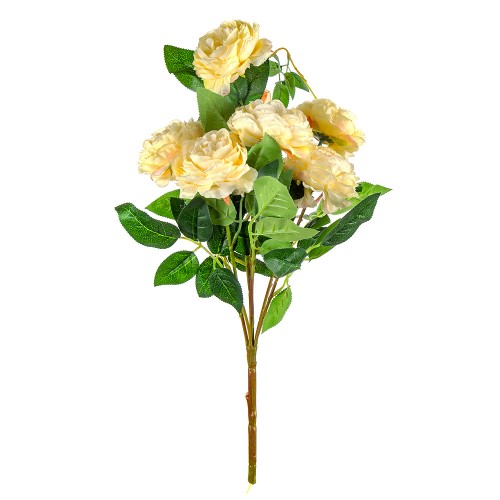 Розы искусственные «цвета шампань» 45 см