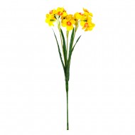 Цветы искусственные Нарциссы желтые  62 см