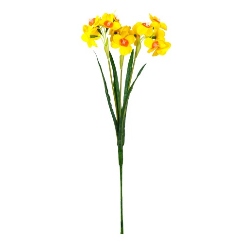 Цветы искусственные Нарциссы желтые  62 см